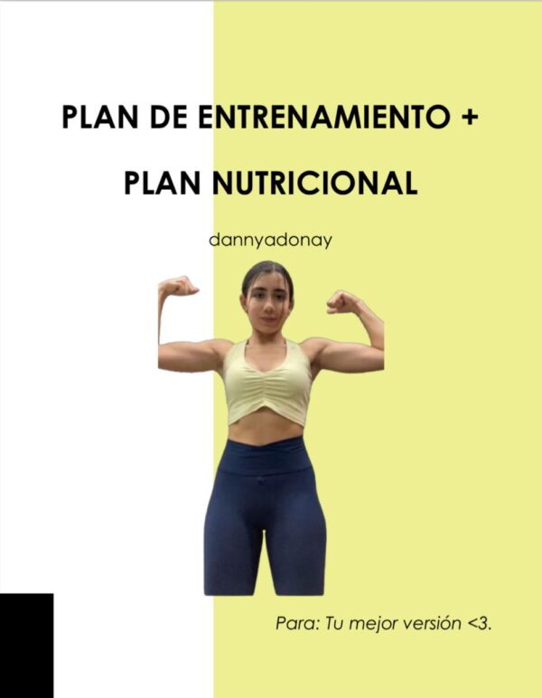 Plan personalizado + Plan nutricional