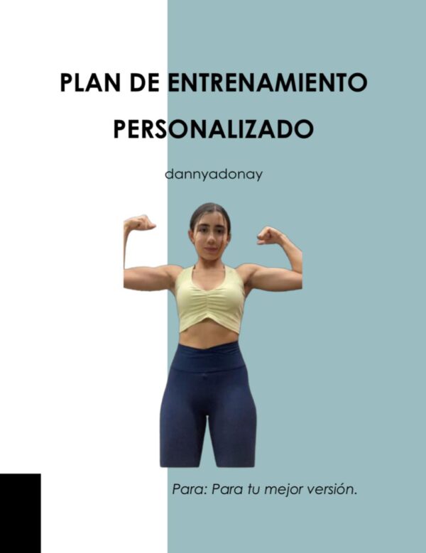 Plan personalizado con GLOWFIT